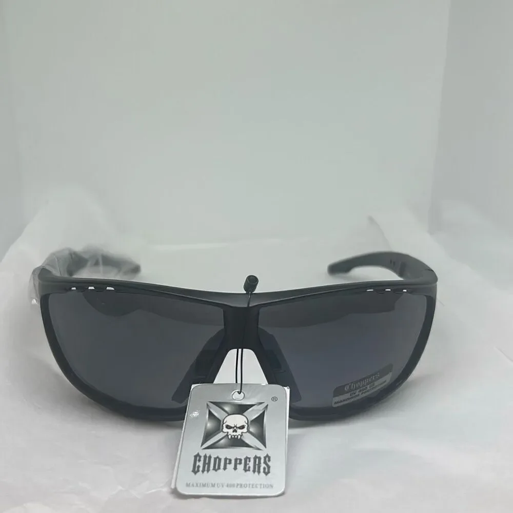 Choppers CP6768 Biker Sunglasses – UV400 Protection | Wrap Oval Design